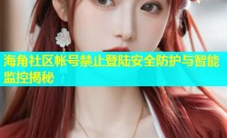 海角社区帐号禁止登陆安全防护与智能监控揭秘