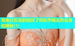 海角社区真的倒闭了吗知乎网友热议真相揭秘(1)