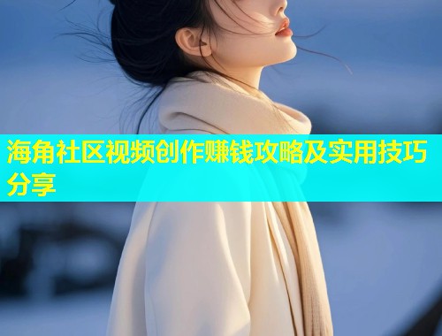 海角社区视频创作赚钱攻略及实用技巧分享  第1张