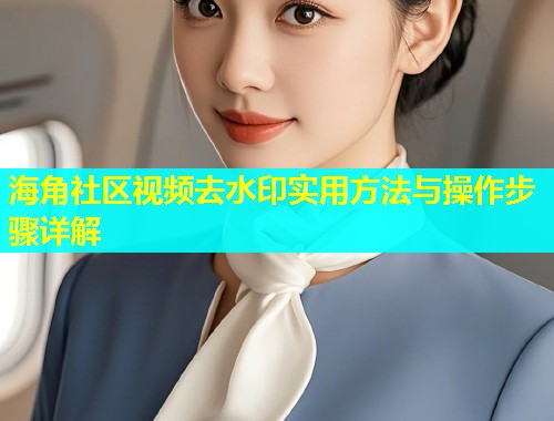 海角社区视频去水印实用方法与操作步骤详解  第1张