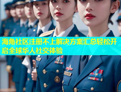 海角社区注册不上解决方案汇总轻松开启全球华人社交体验  第1张